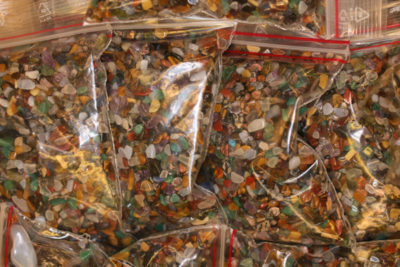 Smykkegrus nr 02    6 til 10mm   poser ca 1hg