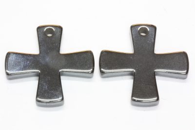 Blodstein malteserkors  30mm