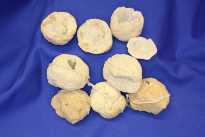 Bergkrystall geode fra Marousch Marokko 4 til 5cm