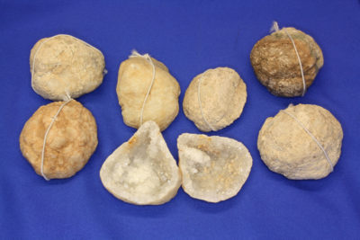 Bergkrystall geode  fra Marousch Marokko ca 5cm