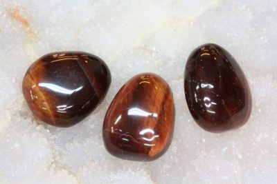 Oksøye steinanheng med 3mm hull ca 2.5cm