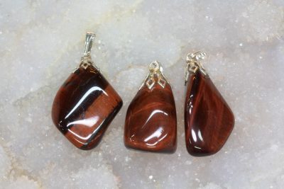 Oksøye tulipananheng med sølvfarget topp ca 2.5cm