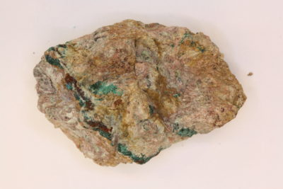 Brochantitt i moderstein fra Morenci i Arizona 36g 33x48mm