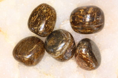 Bronsitt polert ca 2.5cm