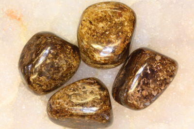 Bronsitt polert ca 3cm