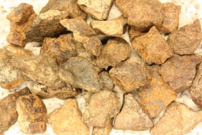 Stein Meteoritt ca 3g fra Sahara ørkenen i Marokko