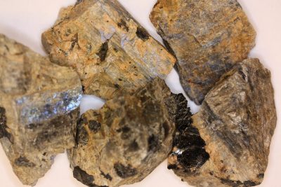 Månestein blå råsteinsbit ca 6cm