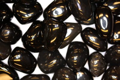 Obsidian sort polert  2 til 3cm