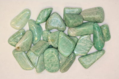 Amazonitt Norge polert 1 til 2cm
