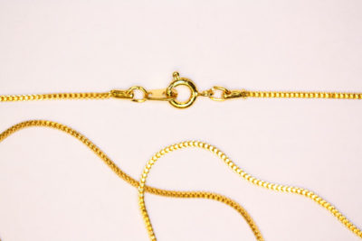 Kjede gull farget 60cm
