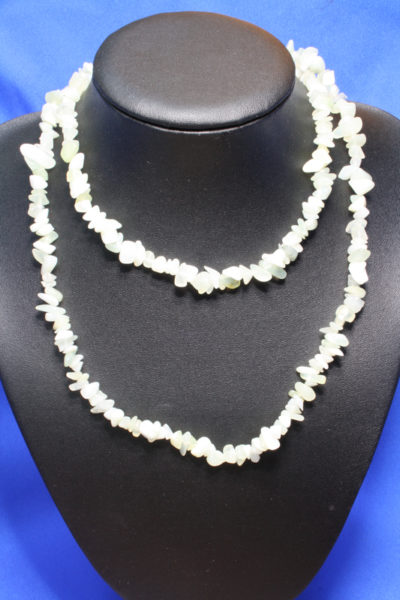 Månestein grønn chipskjede 90cm uten lås