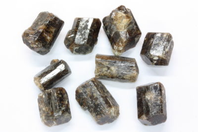 Turmalin brun (Dravitt) krystall 1.5 til 2cm fra Yinnietharra Australia