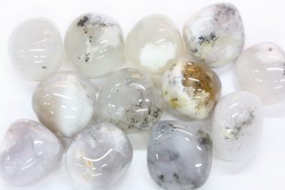 Opal dendritt lys polert ca 2cm