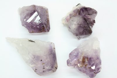 Ametyst med Hematitt krystall 4 til 6cm fra Brasil