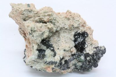 Hematitt Albitt 95g 4.5×6.5cm fra Bjønndalen Bruk i Nittedal Norge