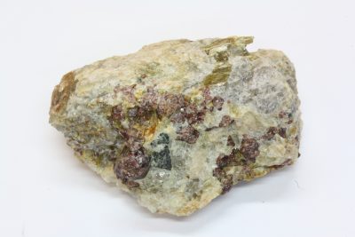 Gahnitt, Almandin A 31g 3×4.5cm fra Thor`s gruve, Vats, Norge