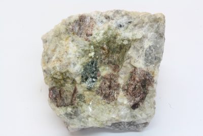 Gahnitt, Almandin A 55g 3.5x4cm fra Thor`s gruve, Vats, Norge