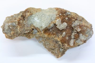 Apophyllitt, Stilbitt 75g 3.5x7cm fra Lier i Buskerud, Norge