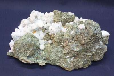 Chalcopyritt, kvarts, pyritt 1.40kg 11x19cm fra Cavnic Mine, Romania.