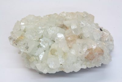 Apophyllitt, Stilbitt, Powellitt 425g 7x11cm fra Jalgaon, India.