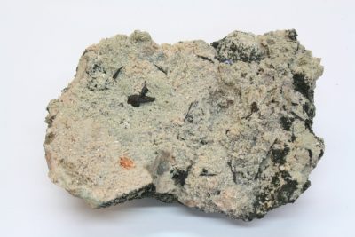 Hematitt, Albitt, Clinochlor 270g 6.5×10.5cm fra Bjønndalen, Nittedal, Norge.