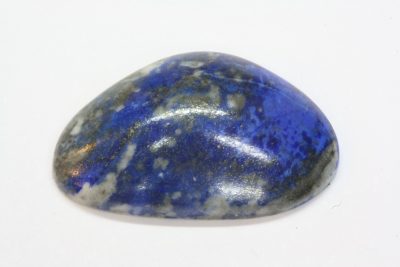 Lapis Lazuli cabochon 12×18.5mm 4.4mm tykk fra Chile