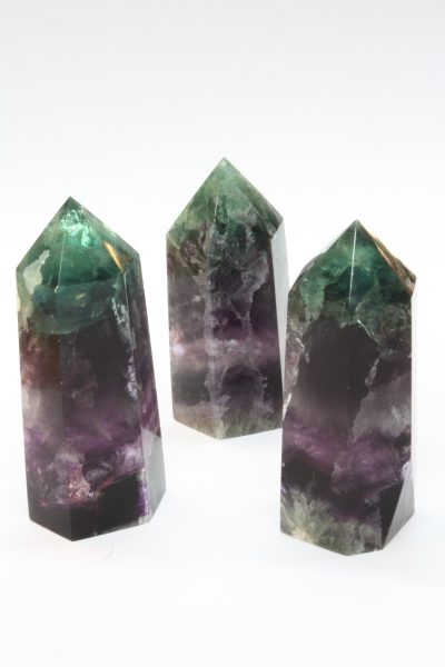 Fluoritt fiolett generator ca 9cm høy