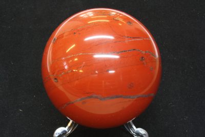 Jaspis brun kule A 366g ø64mm