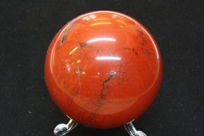 Jaspis brun kule B 348g ø63mm