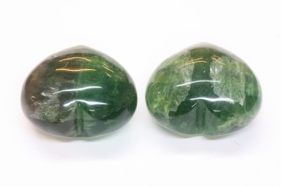 Fluoritt lommehjerte 35mm