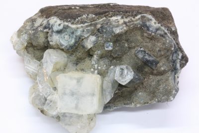 Thomsonitt, Apophyllitt  142g  6 x 7.5cm fra Poona, India.