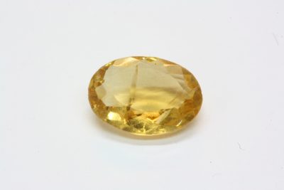 Citrin fasett  1,14ct  6,6 x 8,6mm