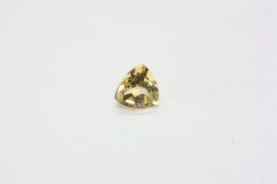 Citrin fasett  0,21ct  3,8 x 3,8mm fra Brasil