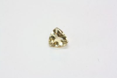 Citrin fasett  0,24ct  4 x 4mm fra Brasil