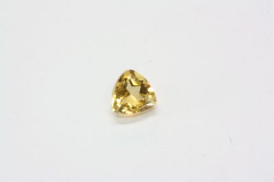 Citrin fasett  0,24ct  4,1 x 4,1mm fra Brasil