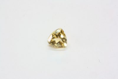 Citrin fasett  0,27ct  4 x 4mm fra Brasil