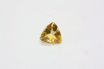 Citrin fasett  0,37ct  5 x 5mm fra Brasil