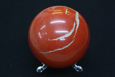 Jaspis brun kule  438g  ø 68mm