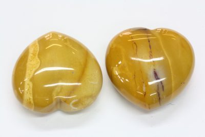 Mookaitt lommehjerte  40mm