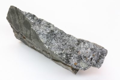 Anthracitt A  (kullblende) i kvarts 90g 4 x 8cm  fra Meheia, Kongsberg, Norge.