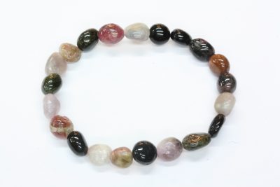 Turmalin strikkarmbånd med ca 8mm stein