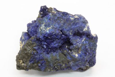 Azuritt, Chrysocolla  30g  3 x 3,5cm fra Morenci, Arizona, USA.