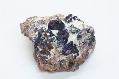 Azuritt, Chrysocolla  36g  3 x 4cm fra Morenci, Arizona, USA.