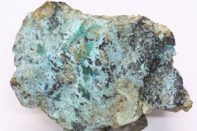 Cupritt, Chrysocolla  324g  5 x 8cm  fra Onganja Mine, Thomas, Namibia.