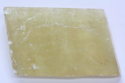 Calcitt oransj spaltestykke 292g  6 x 8,5 x 2cm