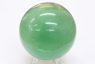Fluoritt grønn kule  658g  ø74mm