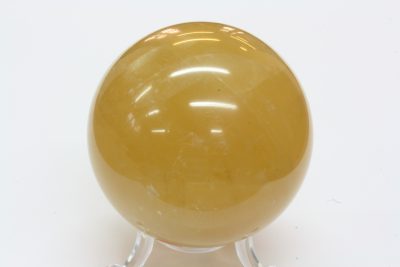 Honning calcitt Kule  346g  ø62mm