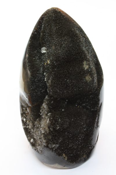 Septarian med sort Aragonitt 854g  7 x 13cm fra Taramandroso i Madagaskar